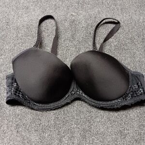 Fantasie Bra Women 38D Black Underwired Rebecca Molded Spacer FL2024 BLK